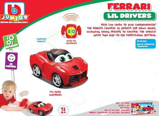 Bburago Превозно средство Ferrari Lil Drivers със светлина за 12++ месеца