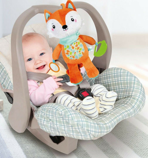 Baby Clementoni Animal Happy Fox made of Fabric for 0++ Months