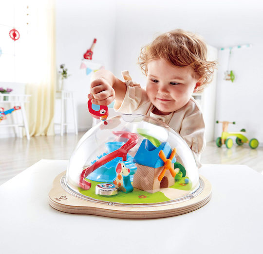 Hape Maze Sunny Valley Adventure Dome made of Wood with Sounds for 24++ Months