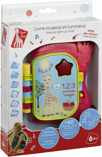 Sophie La Girafe Βιβλίο Δραστηριοτήτων Βιβλίο με Μουσική και Φως για 6+ Μηνών