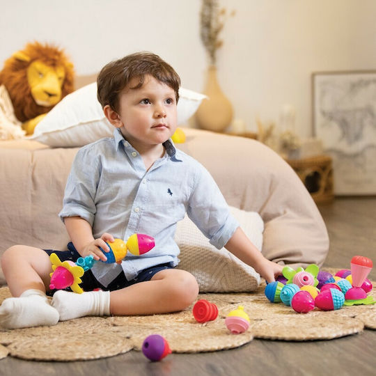 Baby Clementoni Stacking Toy Beads And Accessories with Sounds for 10++ Months