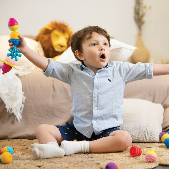 Baby Clementoni Stacking Toy Beads And Accessories with Sounds for 10++ Months
