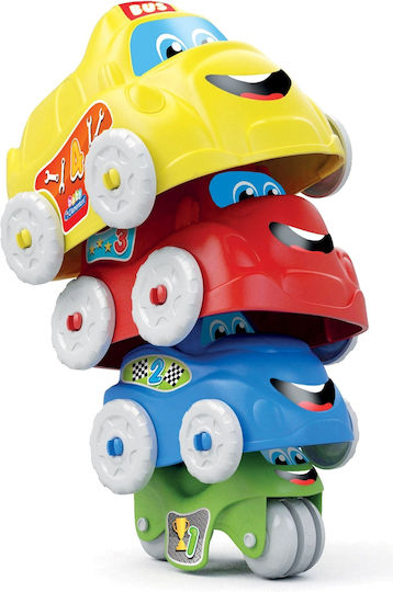 Baby Clementoni Stapelspielzeug Pyramide mit Autos mit Licht und Geräuschen für 6++ Monate