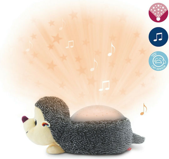 Zazu Sleep Toy Harry Star Projection made of Fabric with White Noise, Music, Light, and Cry Sensor for 0++ Months