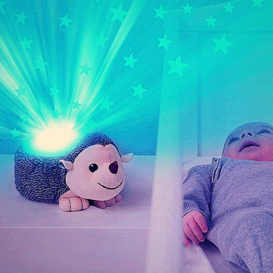 Zazu Sleep Toy Harry Star Projection made of Fabric with White Noise, Music, Light, and Cry Sensor for 0++ Months