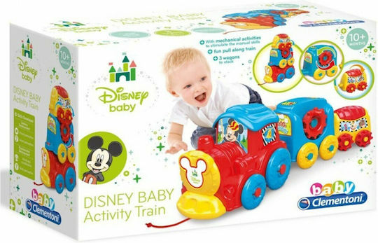 Baby Clementoni Pull-Along Toy Disney Baby Mickey Pull Along for 9++ Months
