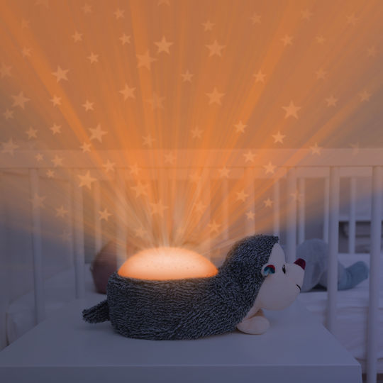 Zazu Sleep Toy Harry Star Projection made of Fabric with White Noise, Music, Light, and Cry Sensor for 0++ Months
