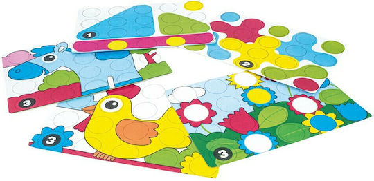Lalaboom Βρεφικό Παιχνίδι Educational Peg Board για 18+ Μηνών
