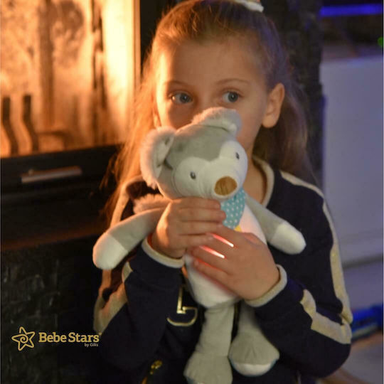 Bebe Stars Παιχνίδι Ύπνου Αγκαλίτσας από Ύφασμα με Μουσική και Φως για Νεογέννητα