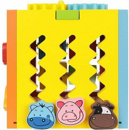 Shape Sorting Wooden Toy for 18+ Months