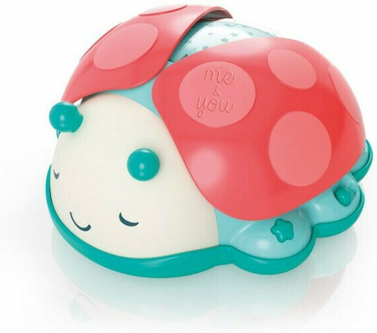 AS Παιχνίδι Ύπνου Ladybug Stars Projector με Φως για Νεογέννητα