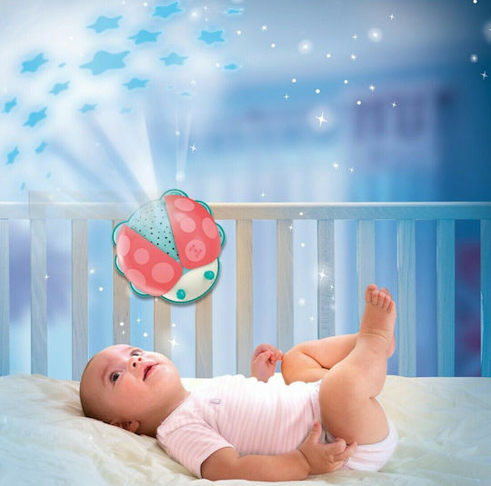 AS Παιχνίδι Ύπνου Ladybug Stars Projector με Φως για Νεογέννητα