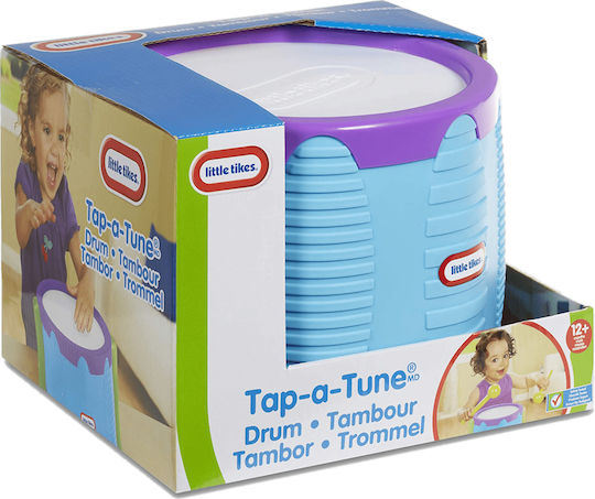 Little Tikes Μουσικό Όργανο Ταμπούρλο Tap-A-Tune με Μουσική για 12+ Μηνών (Διάφορα Σχέδια) 1τμχ