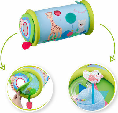 Sophie La Girafe Jucării de rostogolit și de târâre Sophie Rollin din Țesătură cu Sunete pentru 6++ Luni