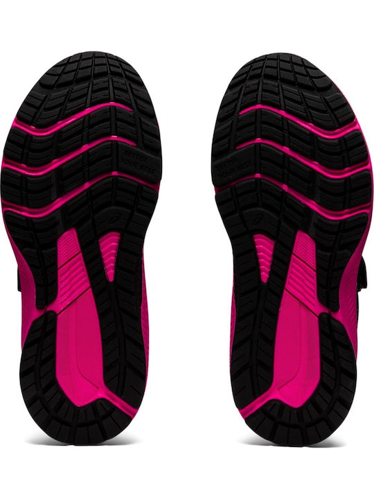 GT-1000 11 PS Kids Sports Shoes Running with Hoop & Loop Closure Black