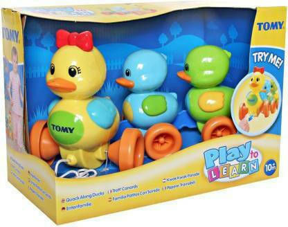 Tomy Συρόμενο Παιχνίδι Toomies Quack Along Ducks για 10+ Μηνών