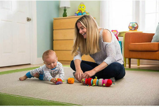 Lamaze Ζωάκι Mix and Match Caterpillar από Ύφασμα με Ήχους για Νεογέννητα