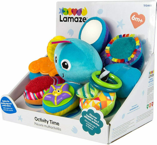 Lamaze Ζωάκι Χταπόδι Δραστηριοτήτων από Ύφασμα με Ήχους για Νεογέννητα
