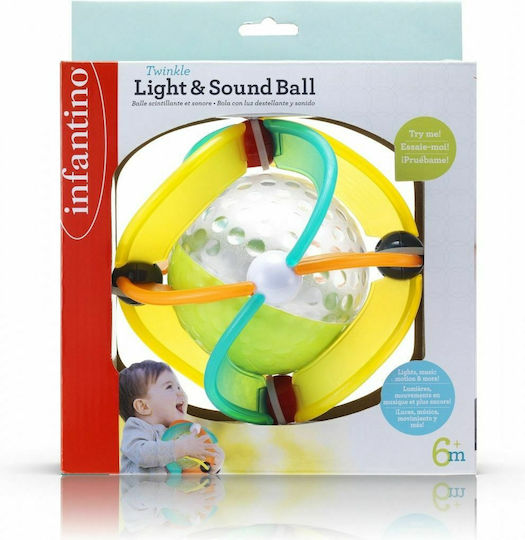 Infantino Ball Activity Toy with Ball with Light and Sounds for 6++ Months