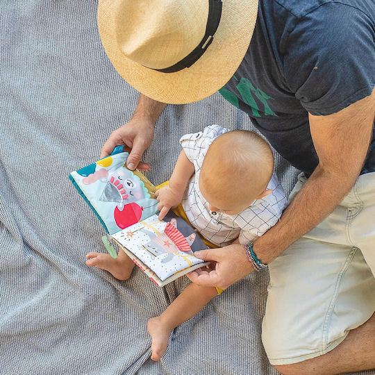Taf Toys Activity Book Book with Soft Pages What Does Paul Wear? made of Fabric with Music for 6++ Months