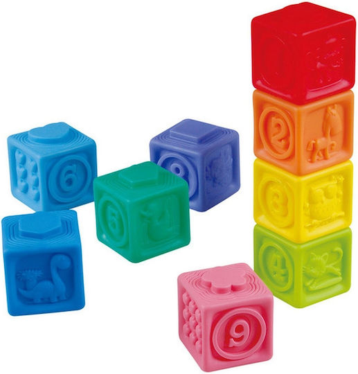 Playgo Jucărie de Stivuire Stacking Wonder Blocks pentru 18++ Luni