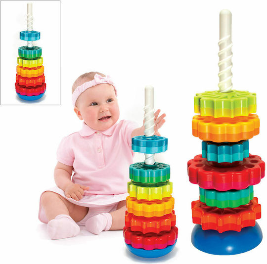 Fat Brain Toys Παιχνίδι Στοίβαξης Spin Again για 12+ Μηνών
