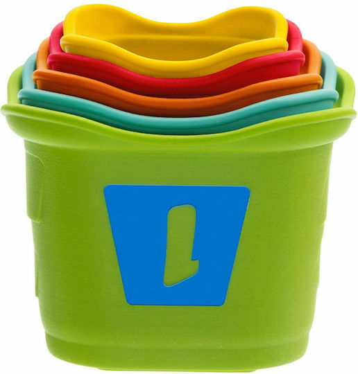 Chicco Παιχνίδι Στοίβαξης 2 In 1 Stackable Cups για 6+ Μηνών