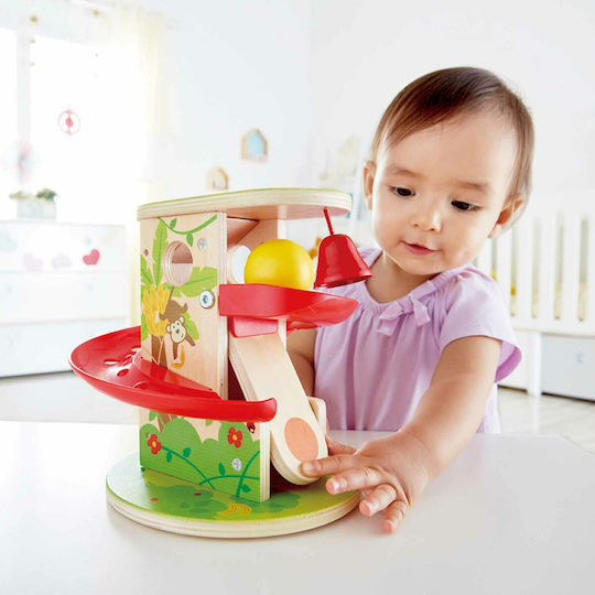 Hape Baby Toy Early Explorer Ball Run made of Wood with Sounds for 18++ Months