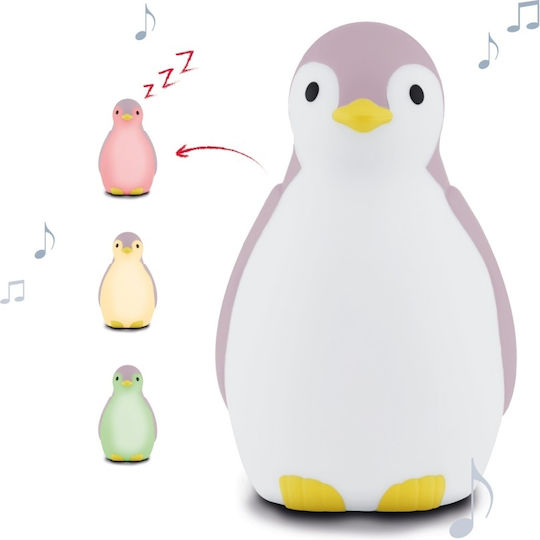 Zazu Παιχνίδι Ύπνου Pam The Penguin με Φως για 24+ Μηνών