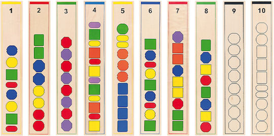 Viga Toys Lacing Toy Beads Sequence made of Wood