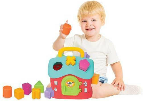 Dede Παιχνίδι Ταξινόμησης Σχημάτων Shape Sorter House για 12+ Μηνών