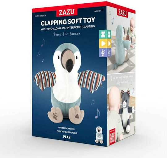 Zazu Animal Timo Bird Toucan with Music for 0++ Months