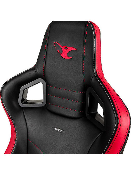 Noblechairs Epic Artificial Leather Gaming Chair with Adjustable Arms Mousesports Edition