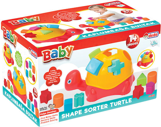 Dede Jucărie de Sortare a Formelor Turtle Bul-Plug pentru 12++ Luni