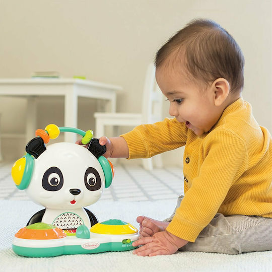Infantino Ζωάκι Spin & Slide Dj Panda με Μουσική και Φως για 6+ Μηνών