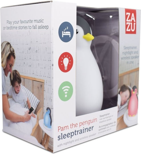Zazu Sleep Toy Pam The Penguin with Lights for 0++ Months