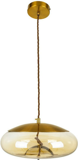 GloboStar Axton Hängelampe Honig 30x30x15cm.
