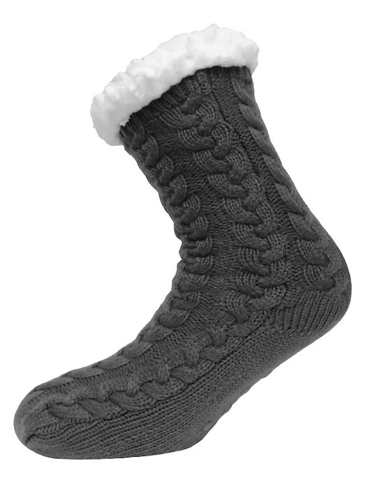 Walk Women's Solid Color Socks Gray