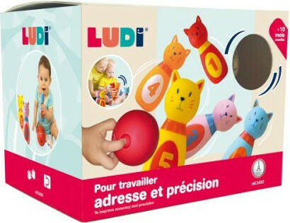 Ludi Bowling Baby Bowling "Cat" für 10++ Monate