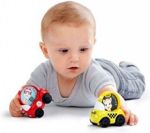 Sophie La Girafe Vehicle Set of 2 Cars for 10++ Months