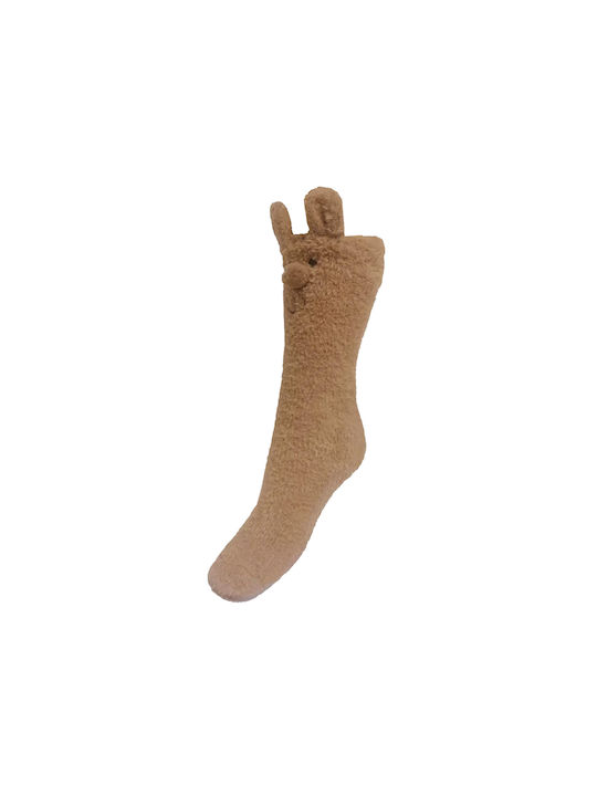 Walk Women's Patterned Socks Beige