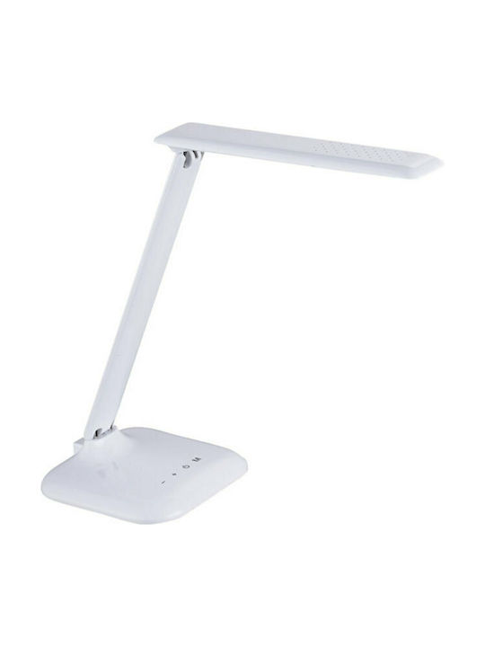 Aca Futur LED Office Lamp Foldable in White Color