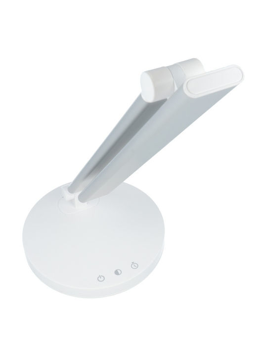 PH3833 LED Lumină de Birou Incarcator wireless USB în Culoarea Argintiu