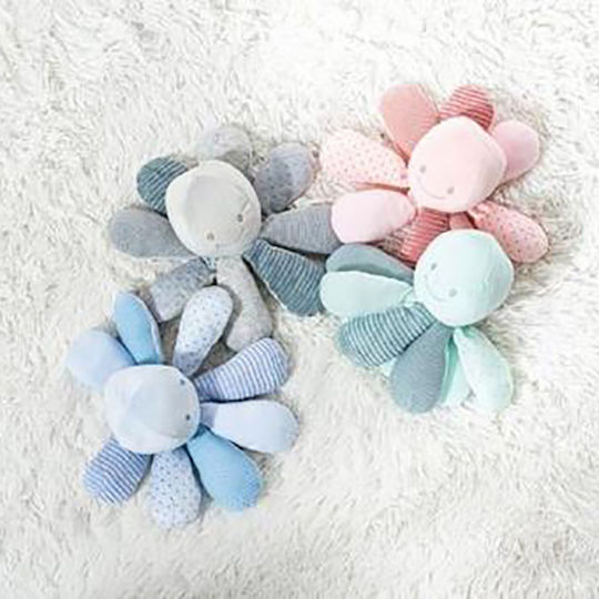 Nattou Ζωάκι Activity Toy Octupus από Ύφασμα με Ήχους για Νεογέννητα