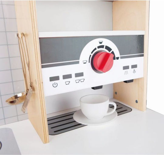 Hape Children's Kitchen All in 1 Kitchen made of Wood for 3+ years Years 14pcs