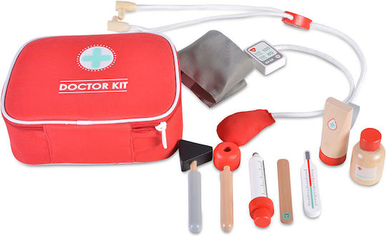 Moni Kids Wooden Medical Set for 3+ Years 10pcs