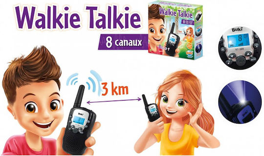 Buki Kids Walkie Talkies for Ages 8+ 2pcs