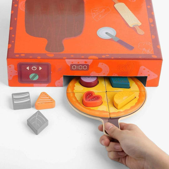 Top Bright Cuptor cu Pizza din Lemn pentru 3+ Ani 40 Bucăți