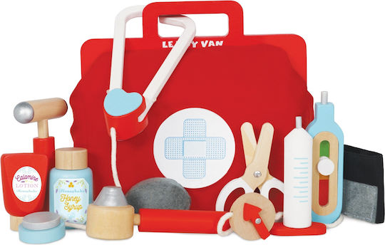 Le Toy Van Ξυλινο Ιατρικο Σετ από Ξύλο για 3+ Ετών 10τμχ
