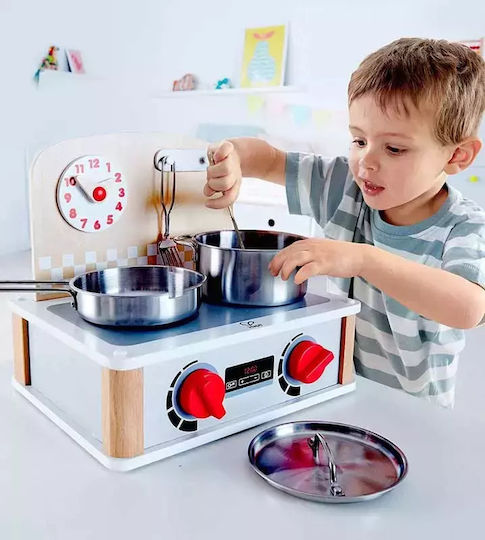 Hape Wooden Kids Kitchen for 3+ Years 6pcs